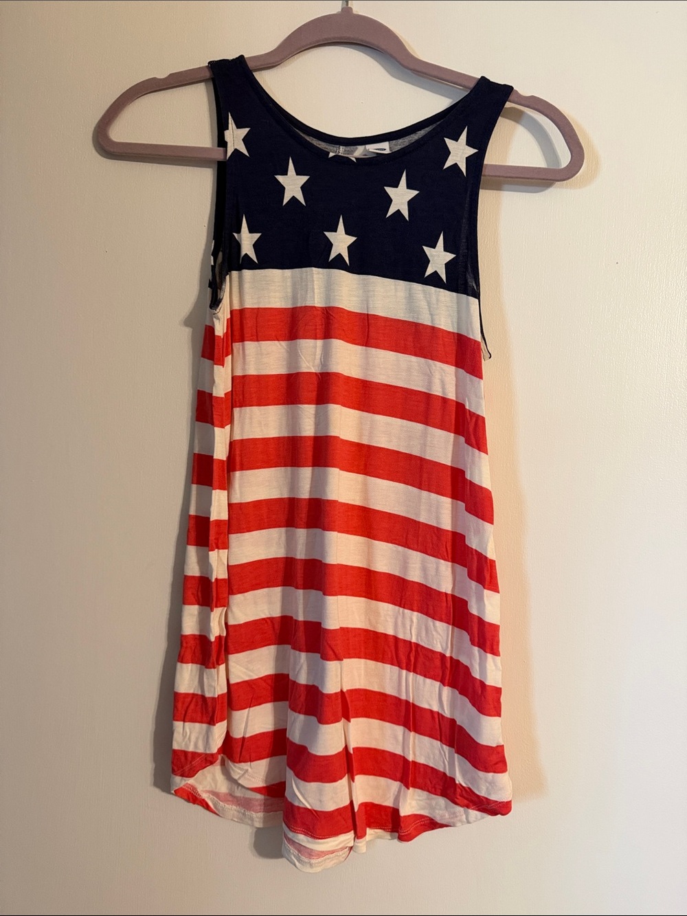 Old Navy Navy, Red & White Star Stripe Tank